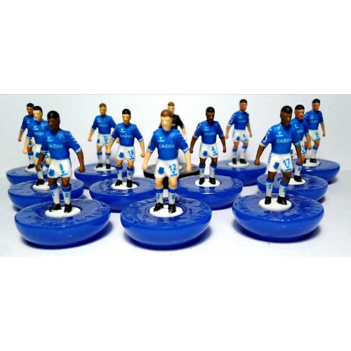 Subbuteo Andrew Table Soccer Everton 2020-21 on Classic Hasbro Bases